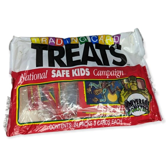 Impel 1991 National Safe Kids Campaign Trading Card Treats- Universal Monsters - Picture 1 of 7